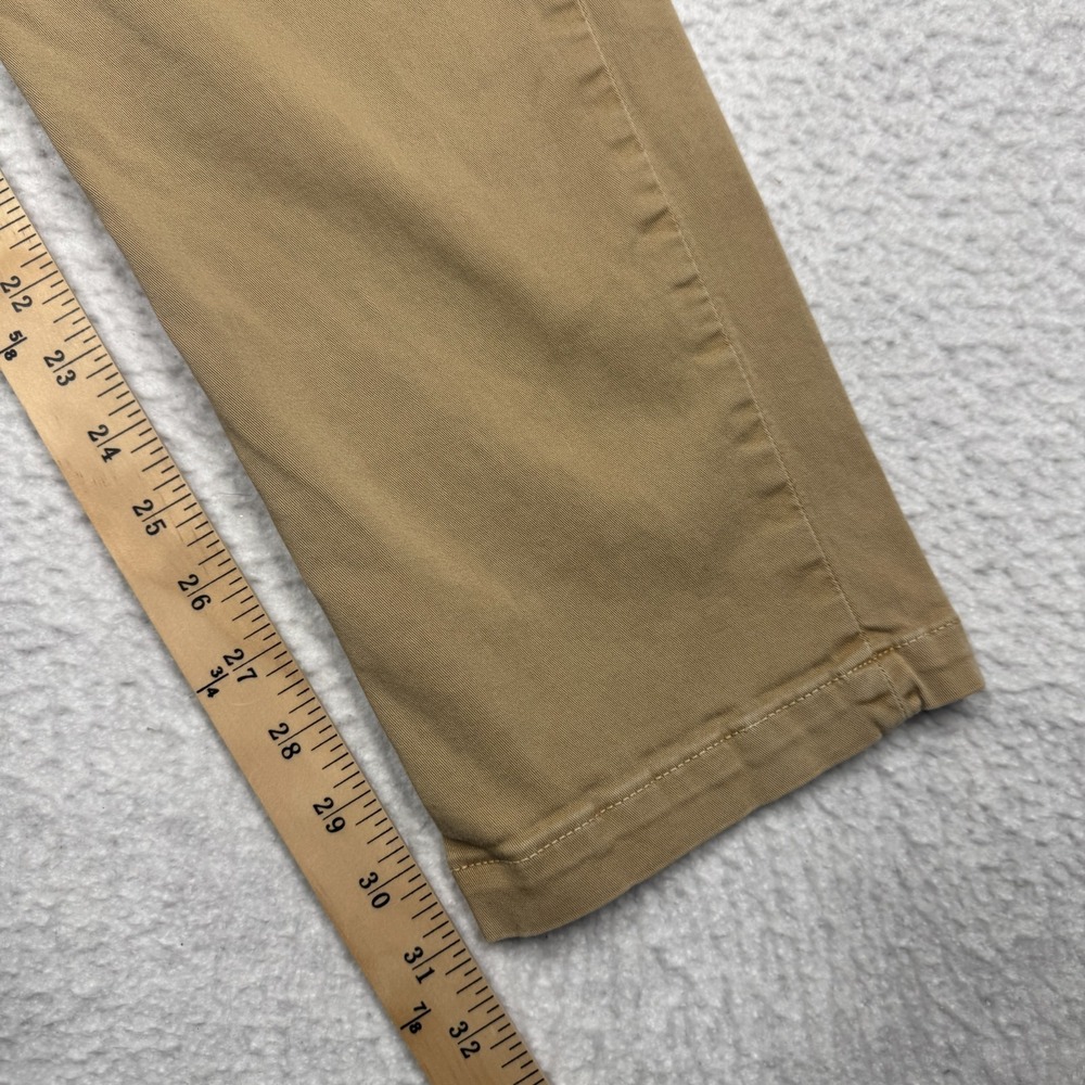 American Eagle Extreme Flex 4 Slim Straight Leg Chino Pants Beige Men's 34x34 - Picture 8 of 14